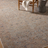Angela Rose x Loloi Blake Taupe/ Blue Rug 0-RUGS Loloi