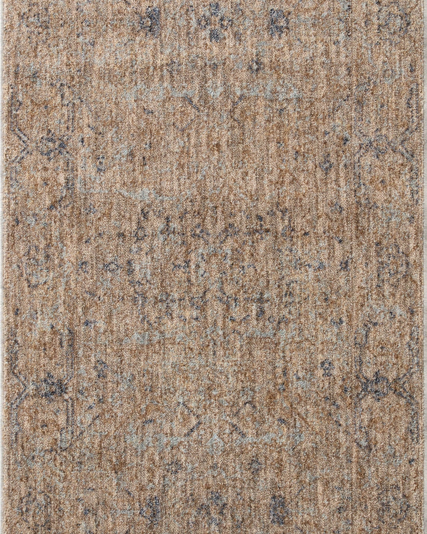 Angela Rose x Loloi Blake Taupe/ Blue Rug 0-RUGS Loloi