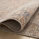 Angela Rose x Loloi Blake Taupe/ Blue Rug 0-RUGS Loloi
