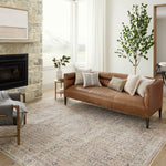 Angela Rose x Loloi Blake Beige/ Denim Rug 0-RUGS Loloi
