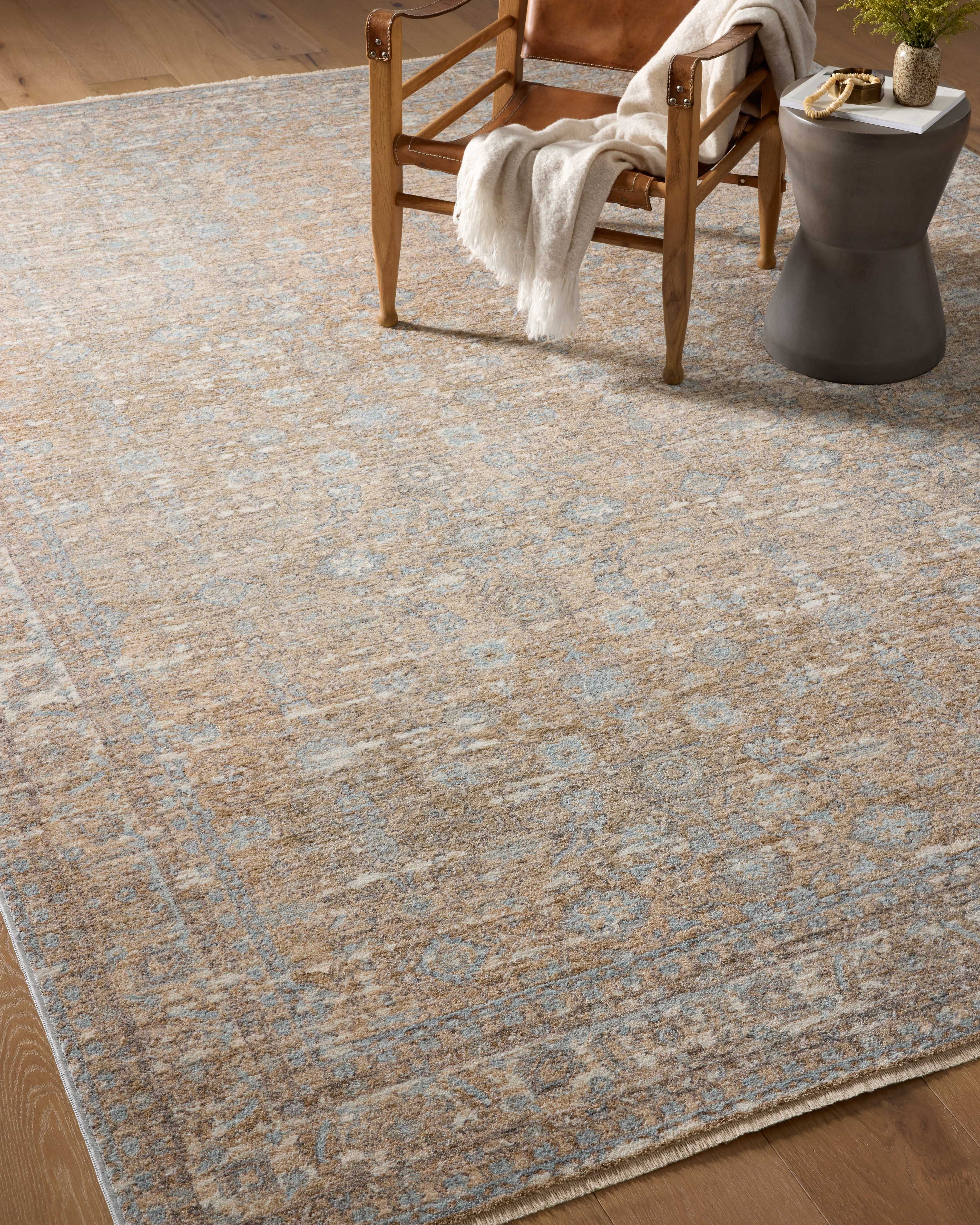 Angela Rose x Loloi Blake Sand/ Sky Rug 0-RUGS Loloi