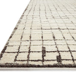 Jeremiah Brent x Loloi Bleecker Ivory / Charcoal Rug RUGS-geometric Loloi