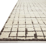 Jeremiah Brent x Loloi Bleecker Ivory / Charcoal Rug RUGS-geometric Loloi