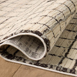 Jeremiah Brent x Loloi Bleecker Ivory / Charcoal Rug RUGS-geometric Loloi