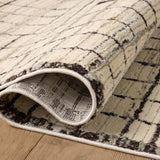Jeremiah Brent x Loloi Bleecker Ivory / Charcoal Rug RUGS-geometric Loloi