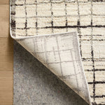 Jeremiah Brent x Loloi Bleecker Ivory / Charcoal Rug RUGS-geometric Loloi
