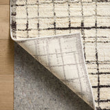 Jeremiah Brent x Loloi Bleecker Ivory / Charcoal Rug RUGS-geometric Loloi