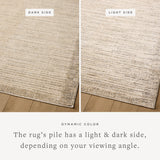 Jeremiah Brent x Loloi Bleecker Sand / Charcoal Rug RUGS-geometric Loloi