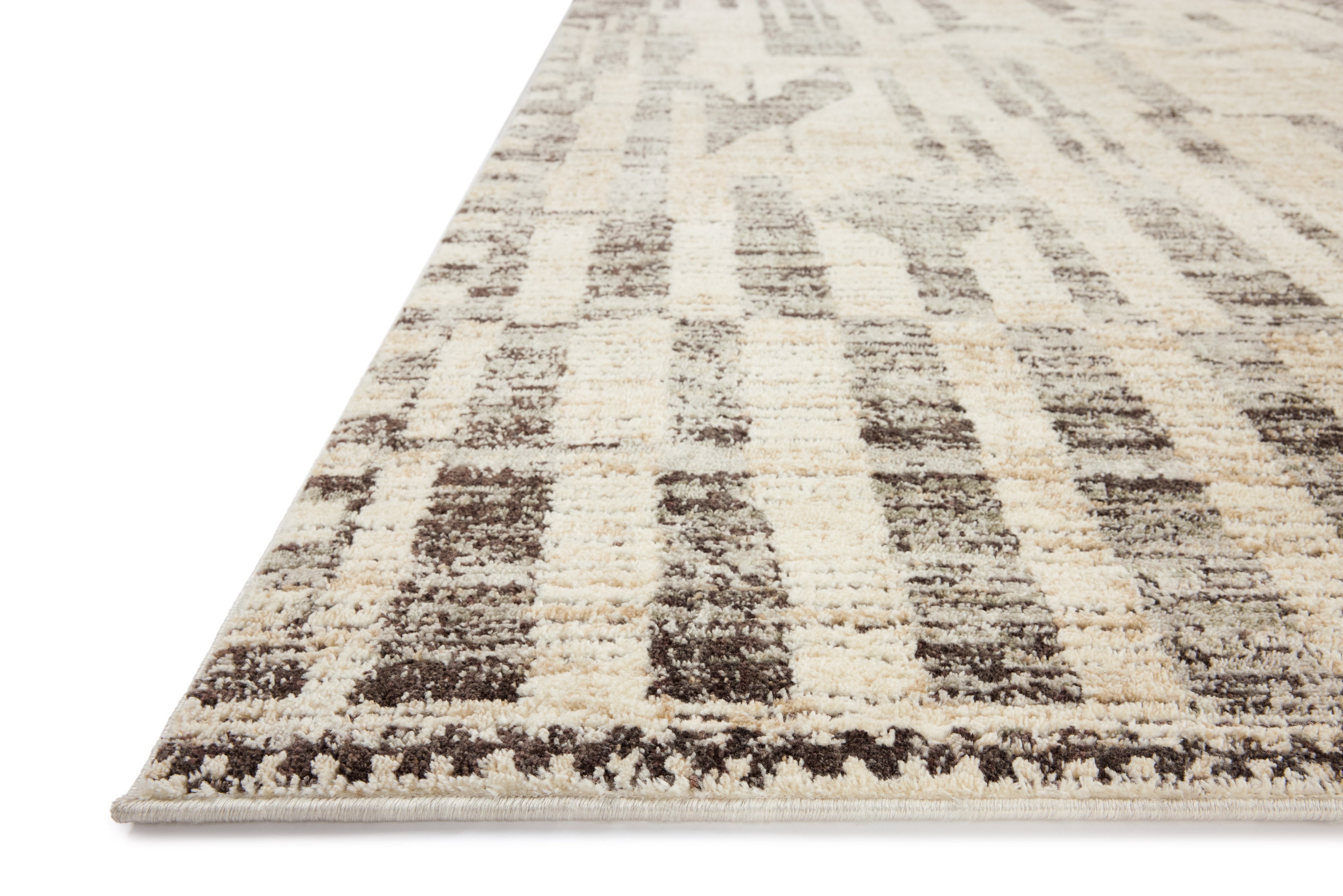 Jeremiah Brent x Loloi Bleecker Beige / Stone Rug RUGS-geometric Loloi