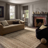 Jeremiah Brent x Loloi Bleecker Khaki / Natural Rug RUGS-geometric Loloi