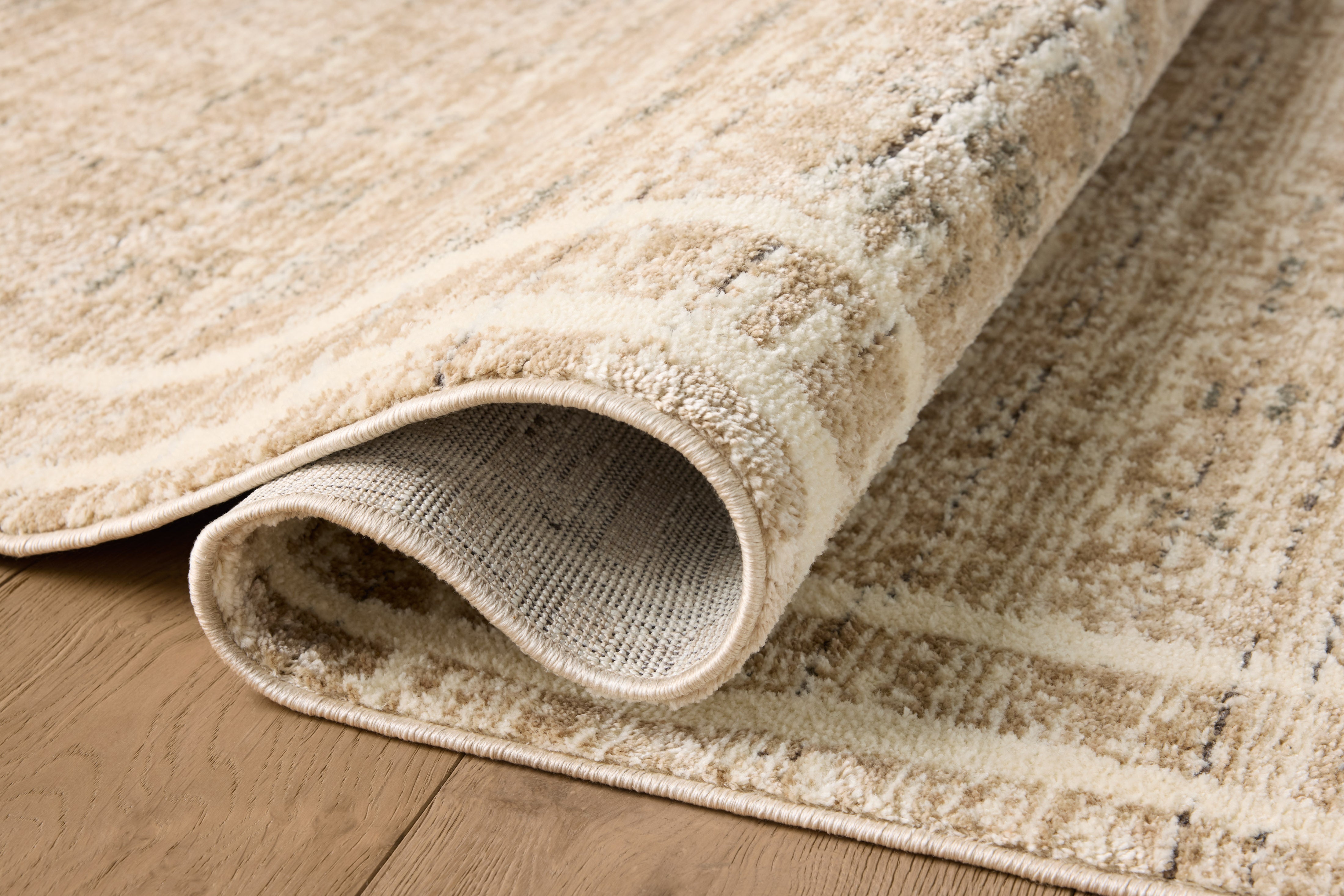 Jeremiah Brent x Loloi Bleecker Khaki / Natural Rug RUGS-geometric Loloi