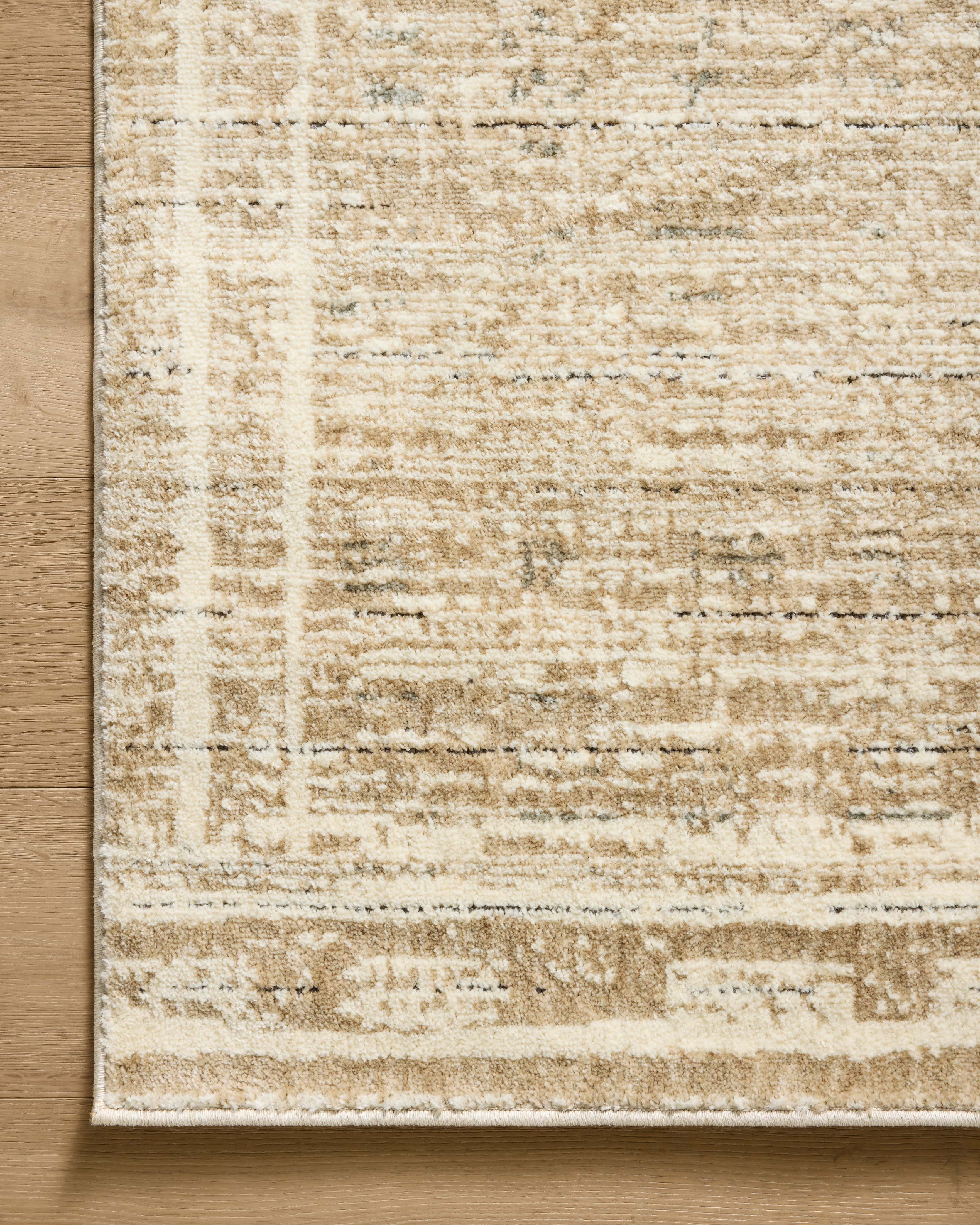 Jeremiah Brent x Loloi Bleecker Khaki / Natural Rug RUGS-geometric Loloi