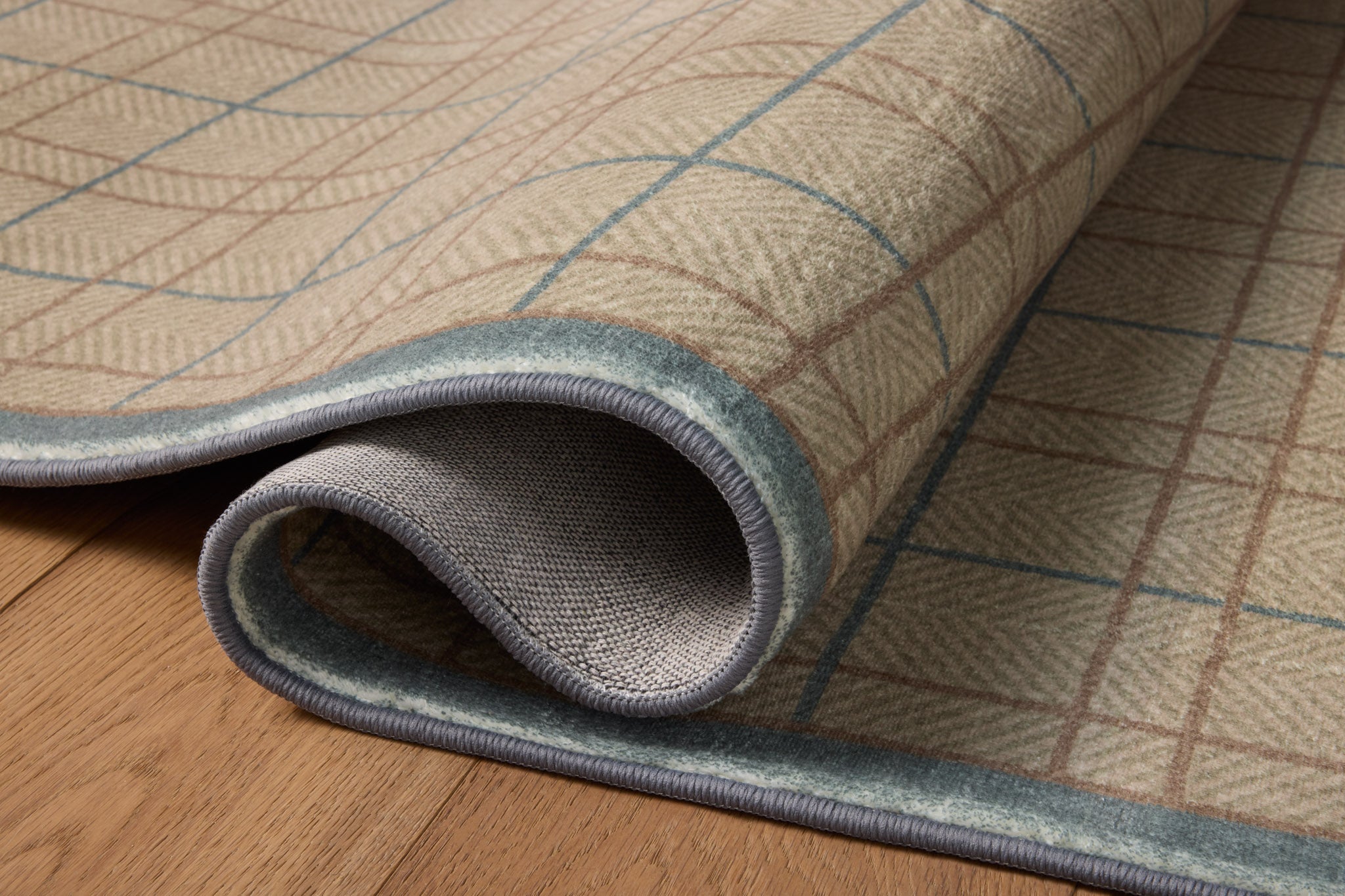 Chris Loves Julia x Loloi Bobby Sage / Denim Rug - Rug & Weave