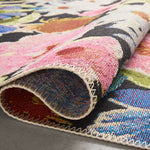 Loloi Botanical Black / Multi Rug RUGS - synthetic Loloi