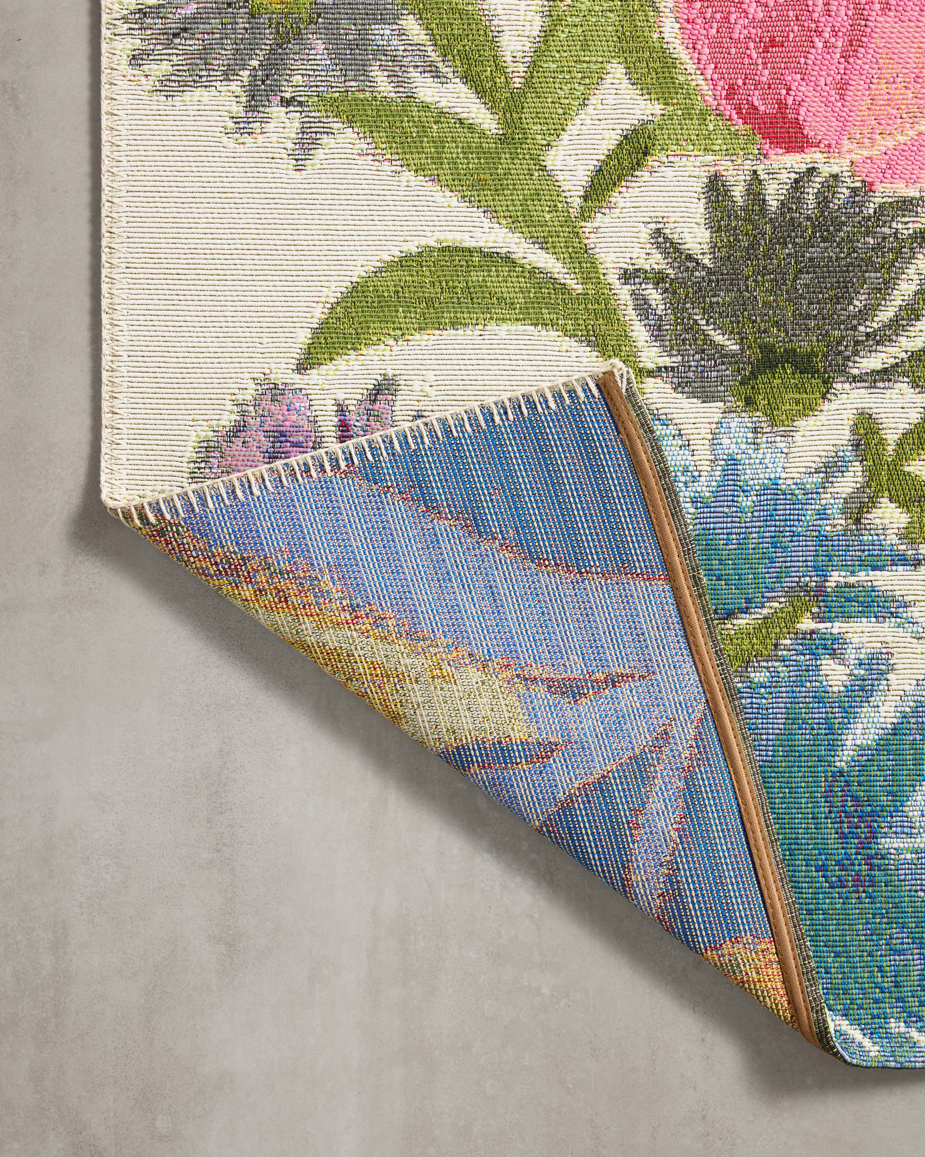 Loloi Botanical Ivory / Multi Rug RUGS - synthetic Loloi