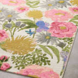 Loloi Botanical Ivory / Multi Rug RUGS - synthetic Loloi