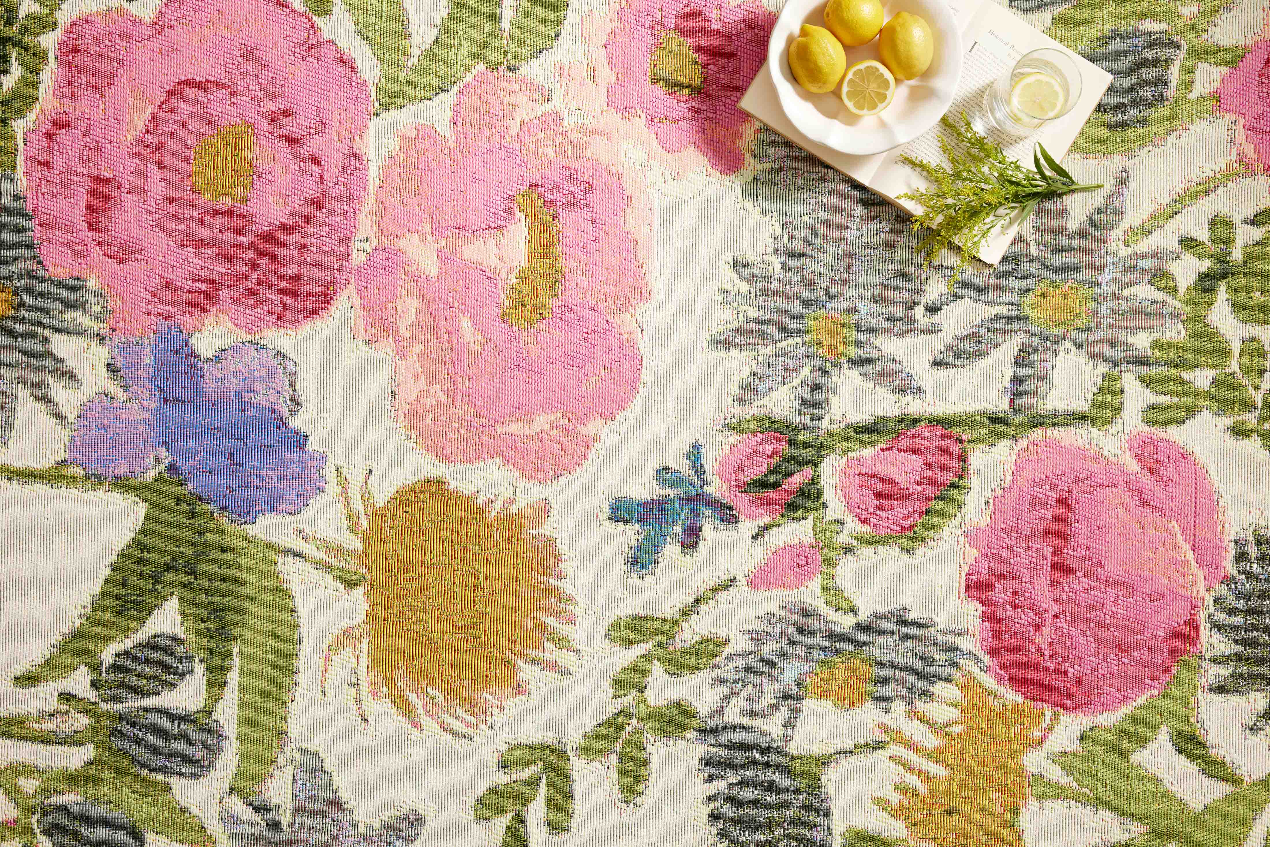 Loloi Botanical Ivory / Multi Rug RUGS - synthetic Loloi