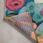 Loloi Botanical Navy / Multi Rug RUGS - synthetic Loloi