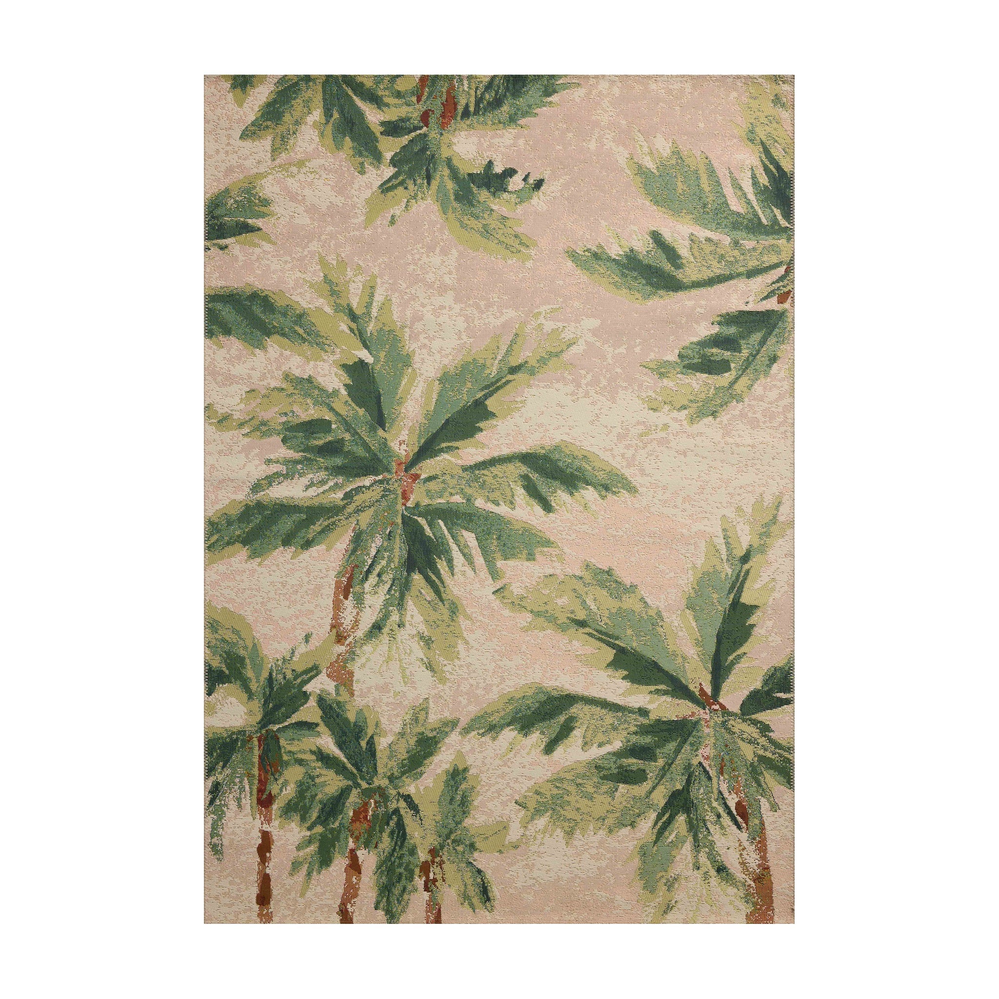 Loloi Botanical Clay / Green Rug RUGS - synthetic Loloi 18" x 18"