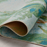 Loloi Botanical Sky / Green Rug RUGS - synthetic Loloi