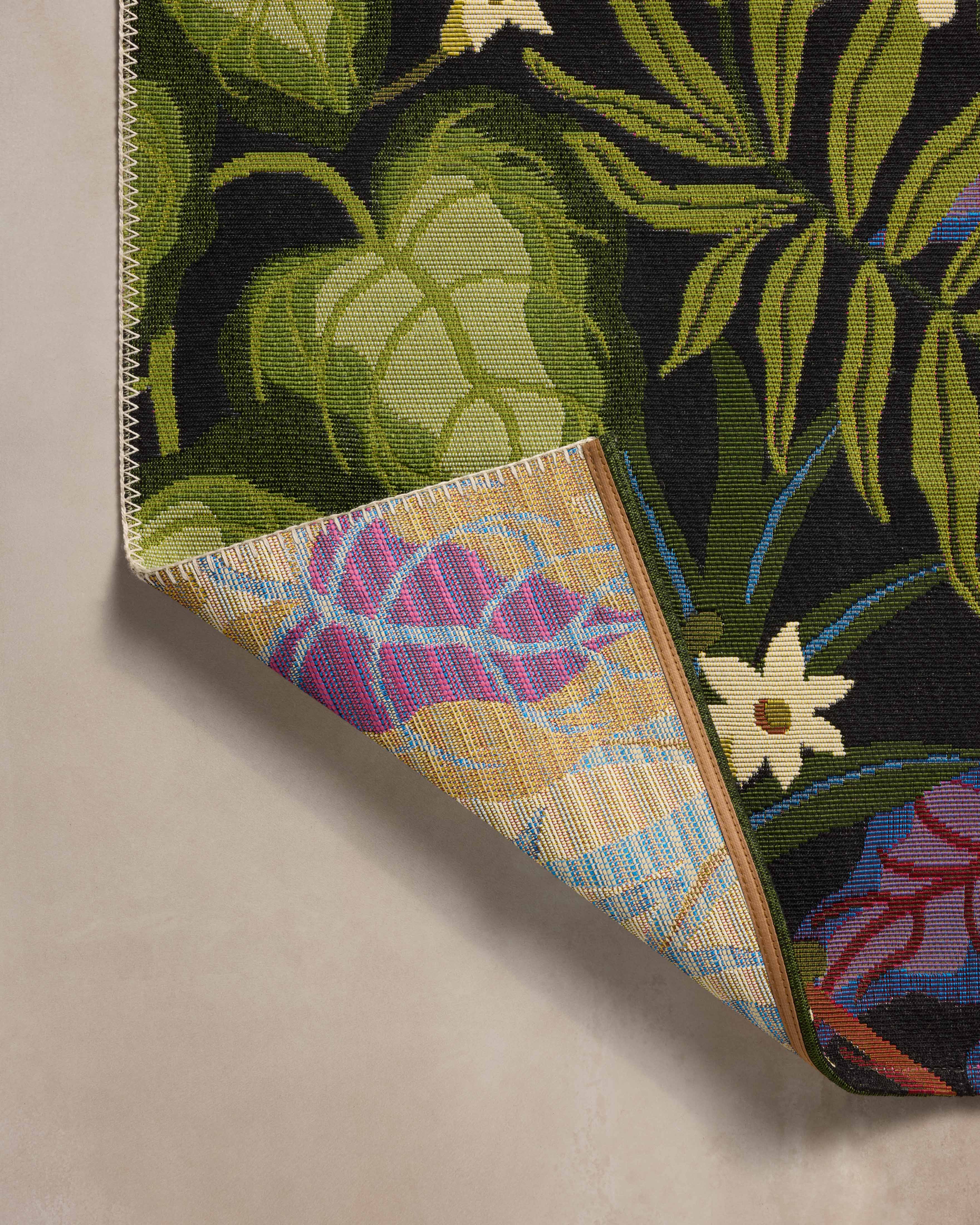 Loloi Botanical Onyx / Multi Indoor/Outdoor Rug RUGS - synthetic Loloi