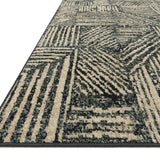 Loloi Bowery Midnight / Taupe Rug Loloi