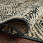 Loloi Bowery Midnight / Taupe Rug Loloi
