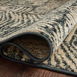 Loloi Bowery Midnight / Taupe Rug Loloi