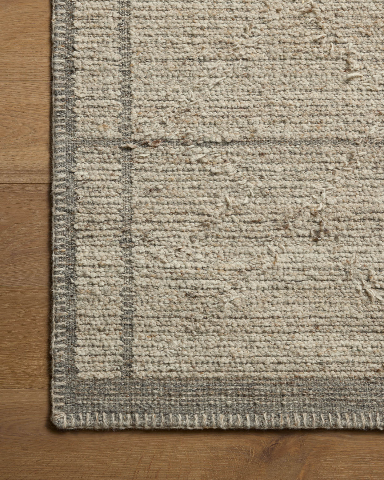 Amber Lewis x Loloi Bowie Fog / Grey Rug RUGS - wool Loloi