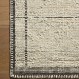 Amber Lewis x Loloi Bowie Ivory / Mocha Rug RUGS - wool Loloi