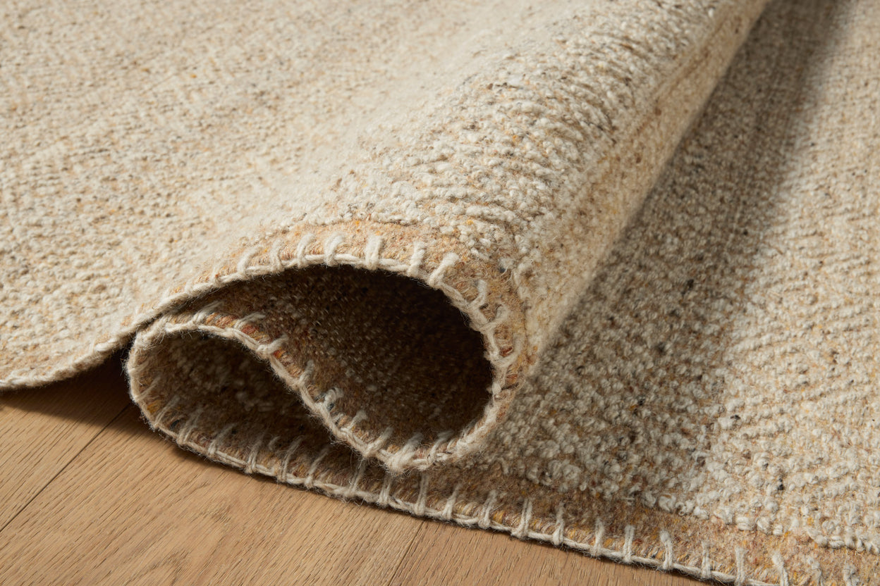 Amber Lewis x Loloi Bowie Ivory / Taupe Rug RUGS - wool Loloi