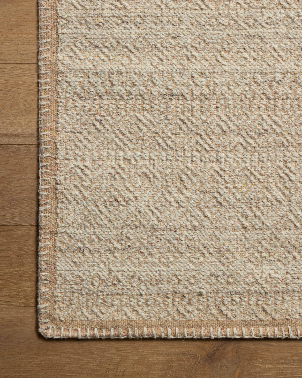 Amber Lewis x Loloi Bowie Ivory / Taupe Rug RUGS - wool Loloi