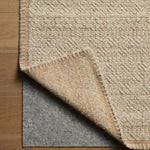 Amber Lewis x Loloi Bowie Ivory / Taupe Rug RUGS - wool Loloi