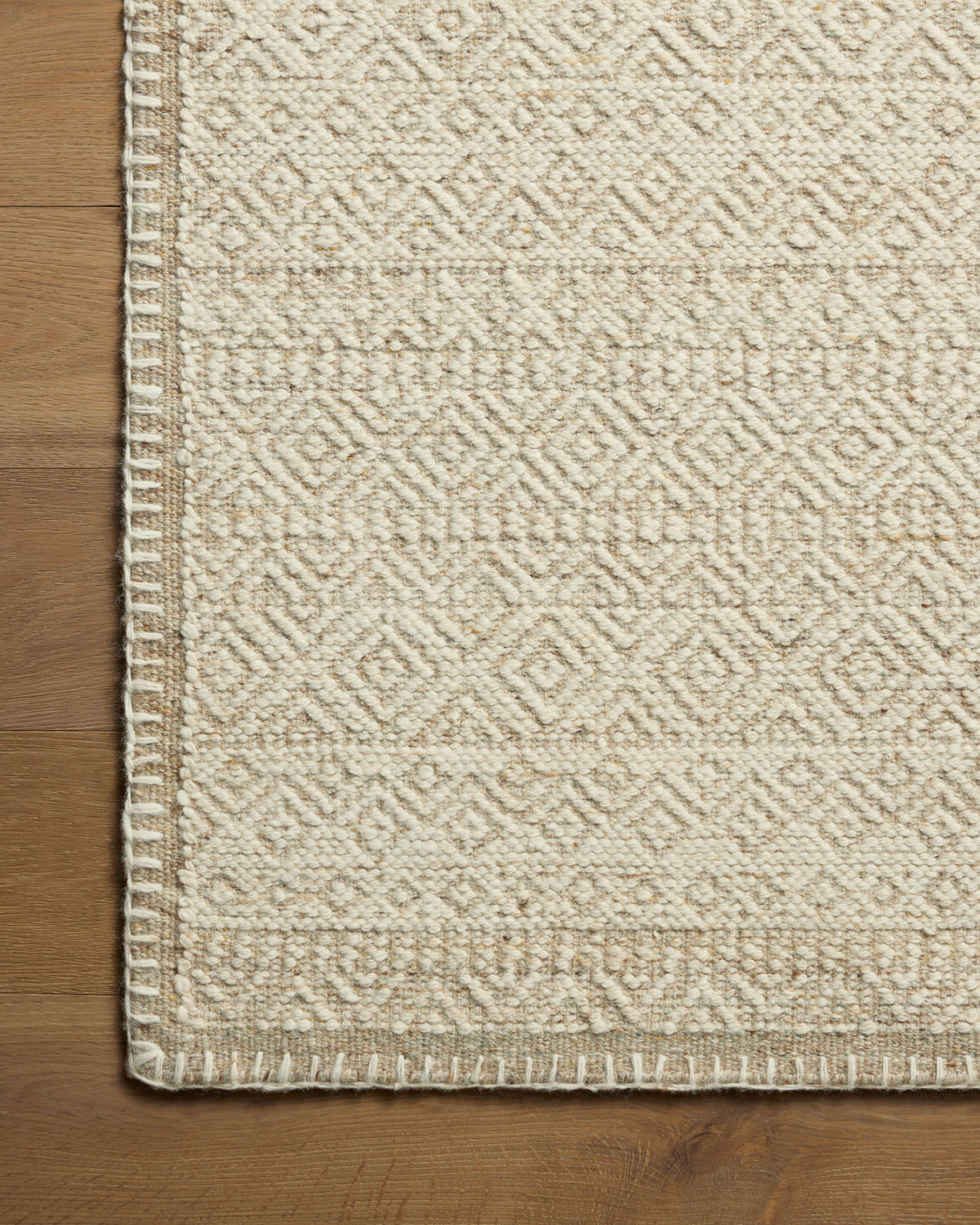 Amber Lewis x Loloi Bowie Pebble / Clay Rug RUGS - wool Loloi