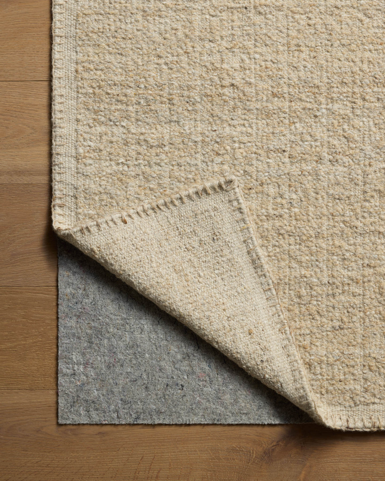 Amber Lewis x Loloi Bowie Natural / Oatmeal Rug RUGS - wool Loloi