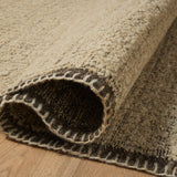 Amber Lewis x Loloi Bowie Sand / Coffee Rug RUGS - wool Loloi