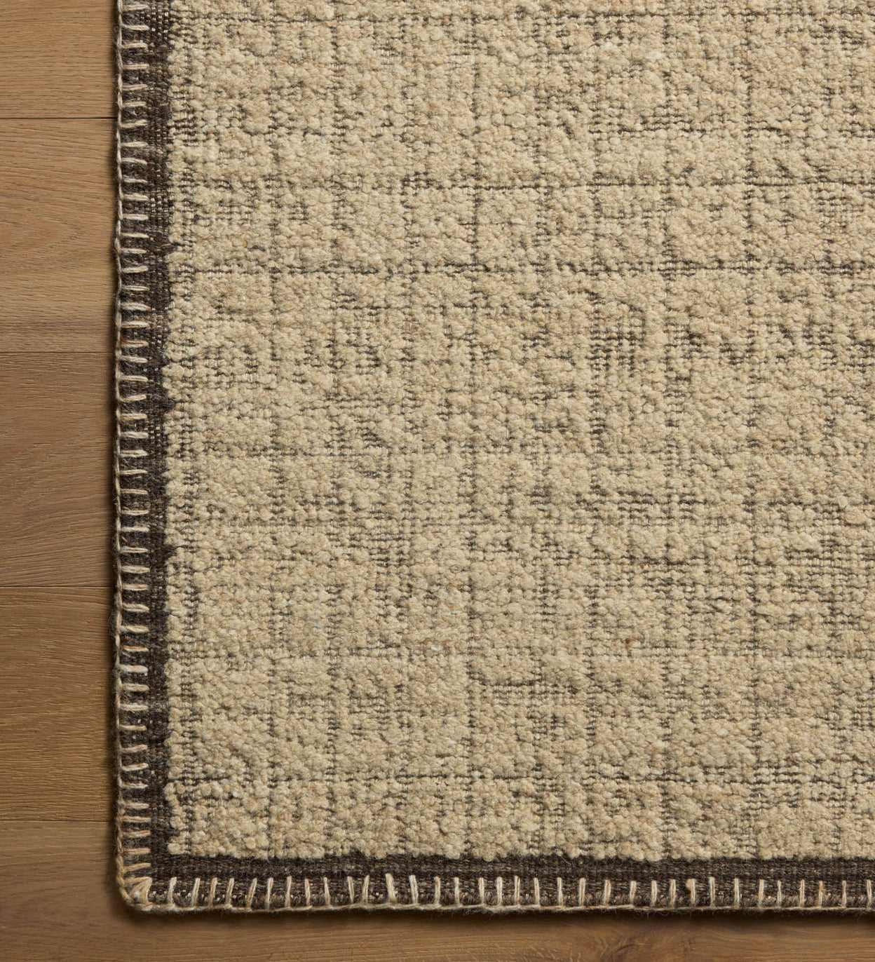 Amber Lewis x Loloi Bowie Sand / Coffee Rug RUGS - wool Loloi
