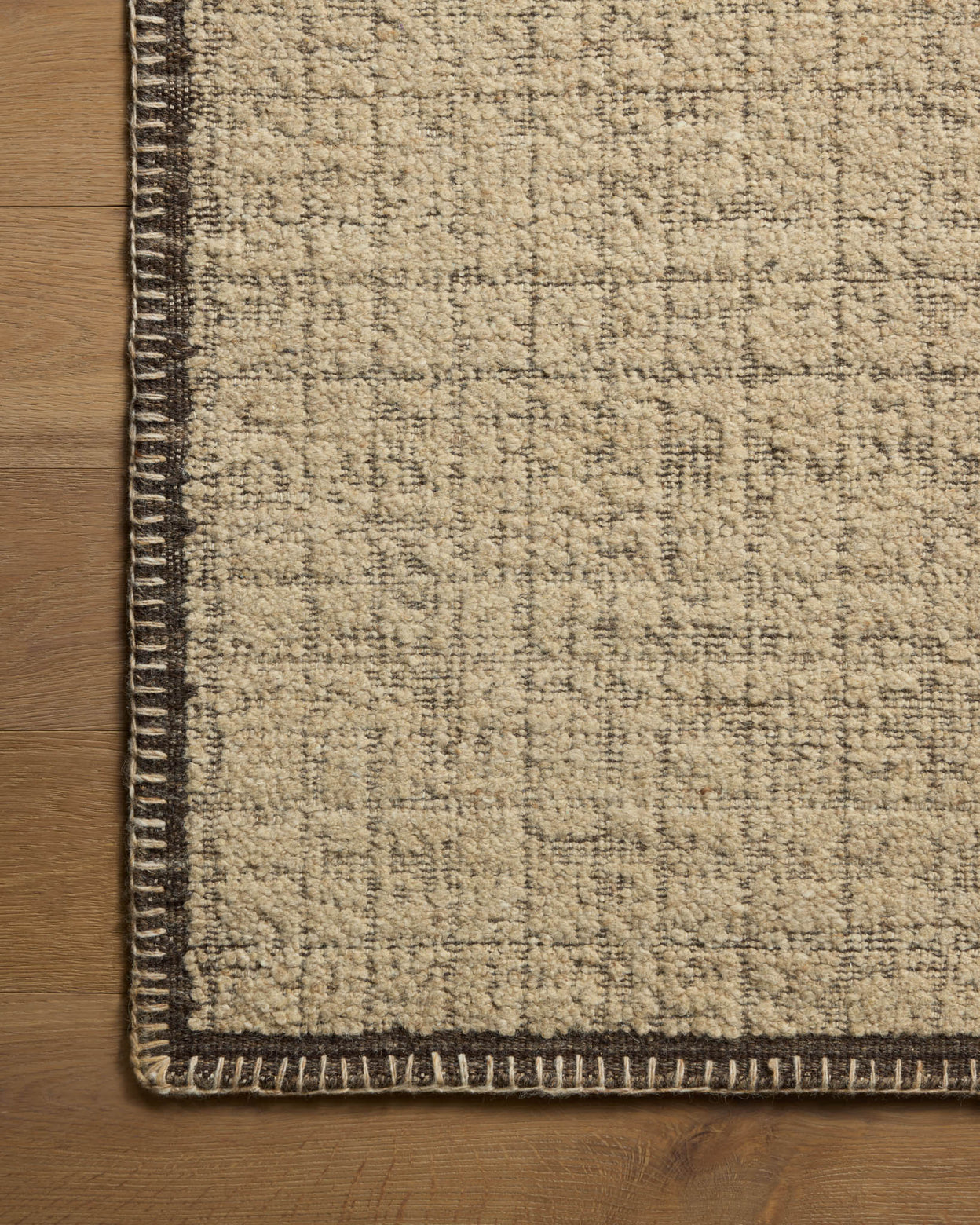 Amber Lewis x Loloi Bowie Sand / Coffee Rug RUGS - wool Loloi