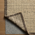 Amber Lewis x Loloi Bowie Sand / Coffee Rug RUGS - wool Loloi