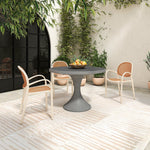 Isadora Outdoor Dining Table FURNITURE - outdoor dining table Moe's Furniture