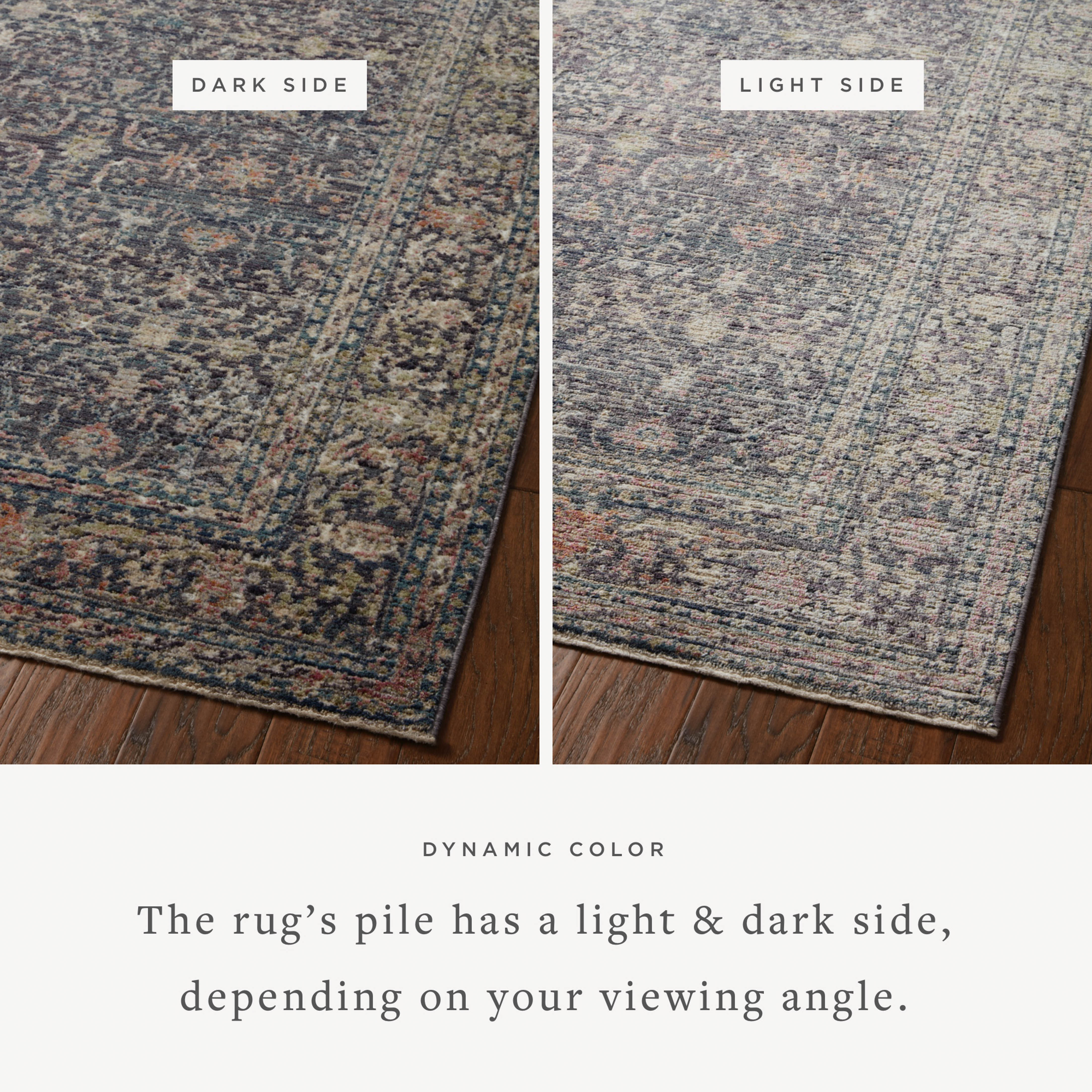 Jean Stoffer x Loloi Bradbury Midnight / Multi Rug 0-patterned rugs Loloi