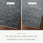 Jean Stoffer x Loloi Bradbury Ocean / Gold Rug 0-patterned rugs Loloi