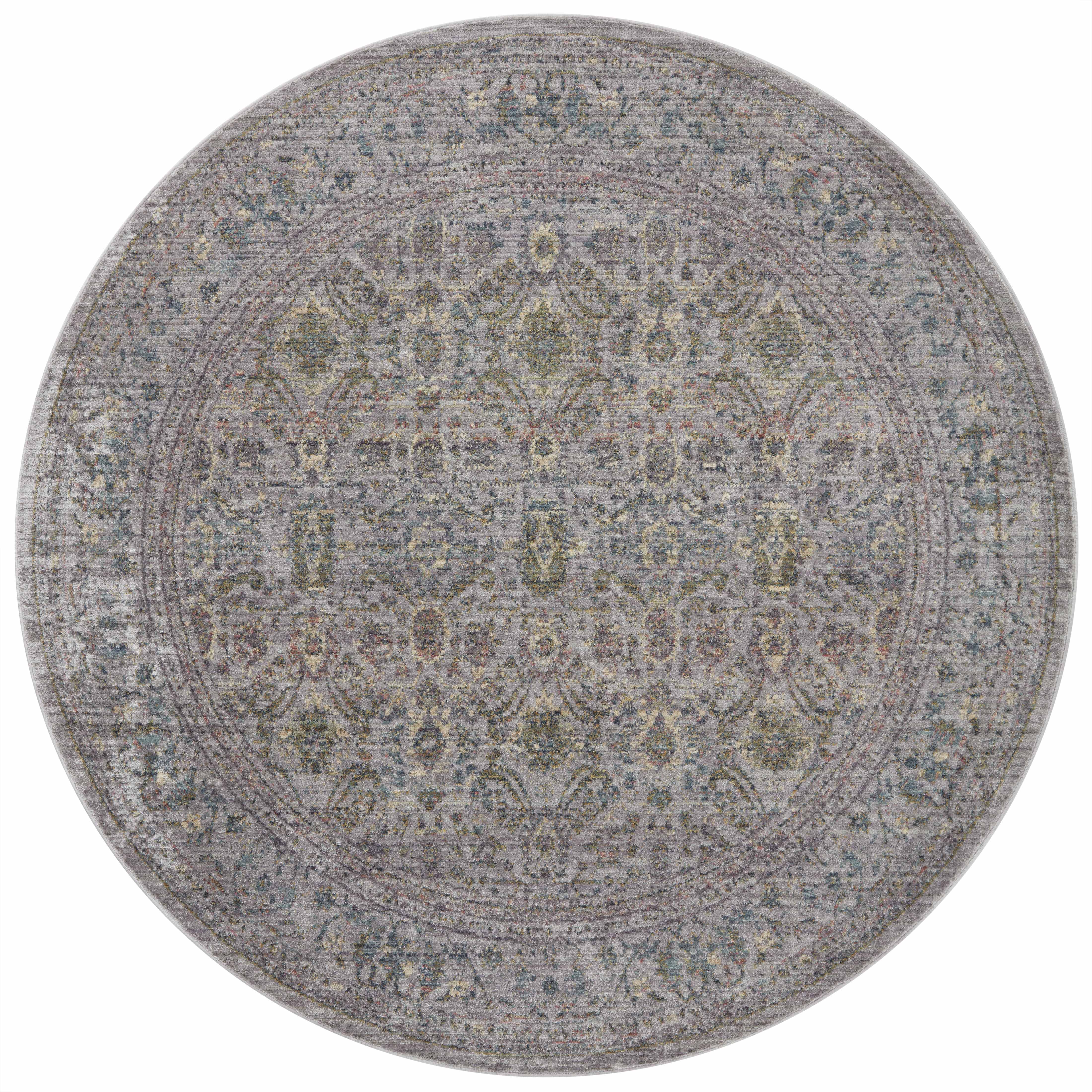 Jean Stoffer x Loloi Bradbury Grey / Multi Rug 0-patterned rugs Loloi