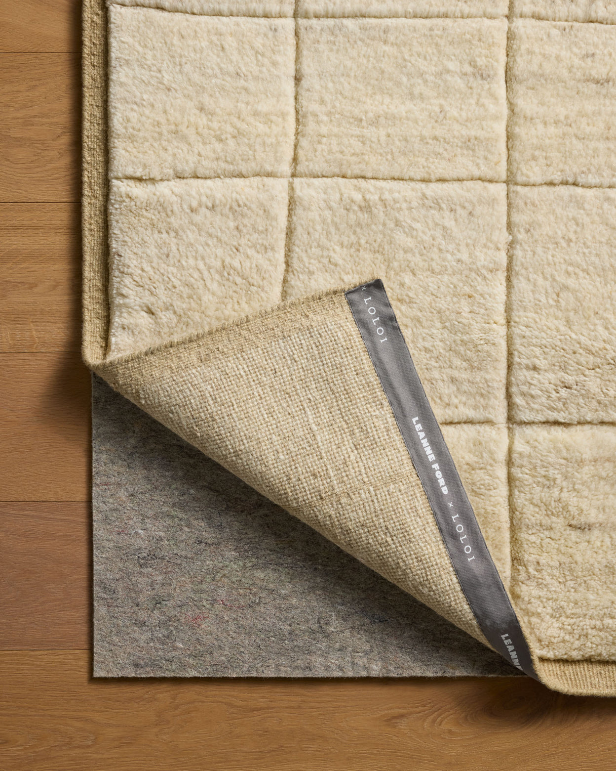 Leanne Ford x Loloi Bracken Natural / Ivory Rug RUGS - wool Loloi