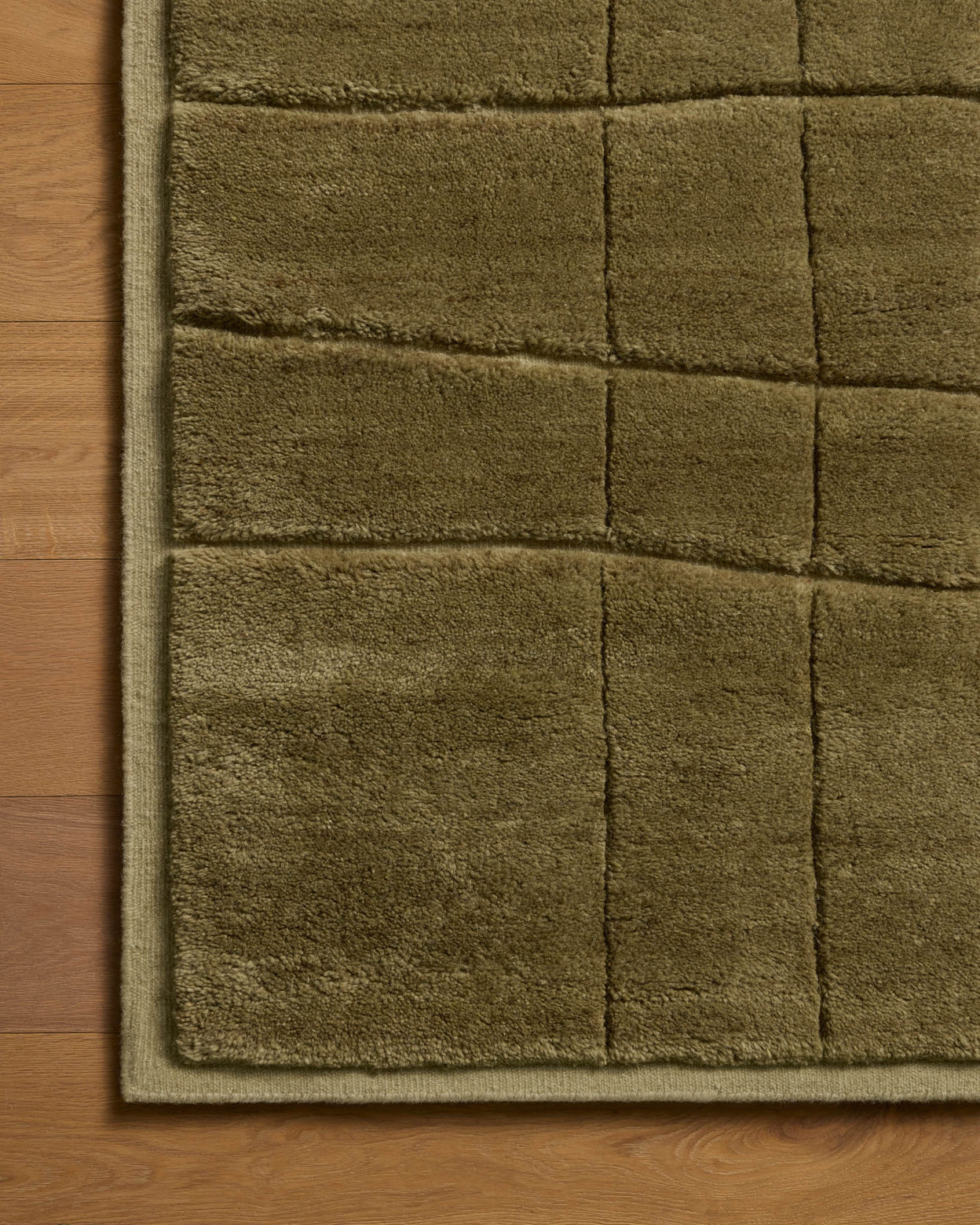 Leanne Ford x Loloi Bracken Moss / Olive Rug RUGS - wool Loloi
