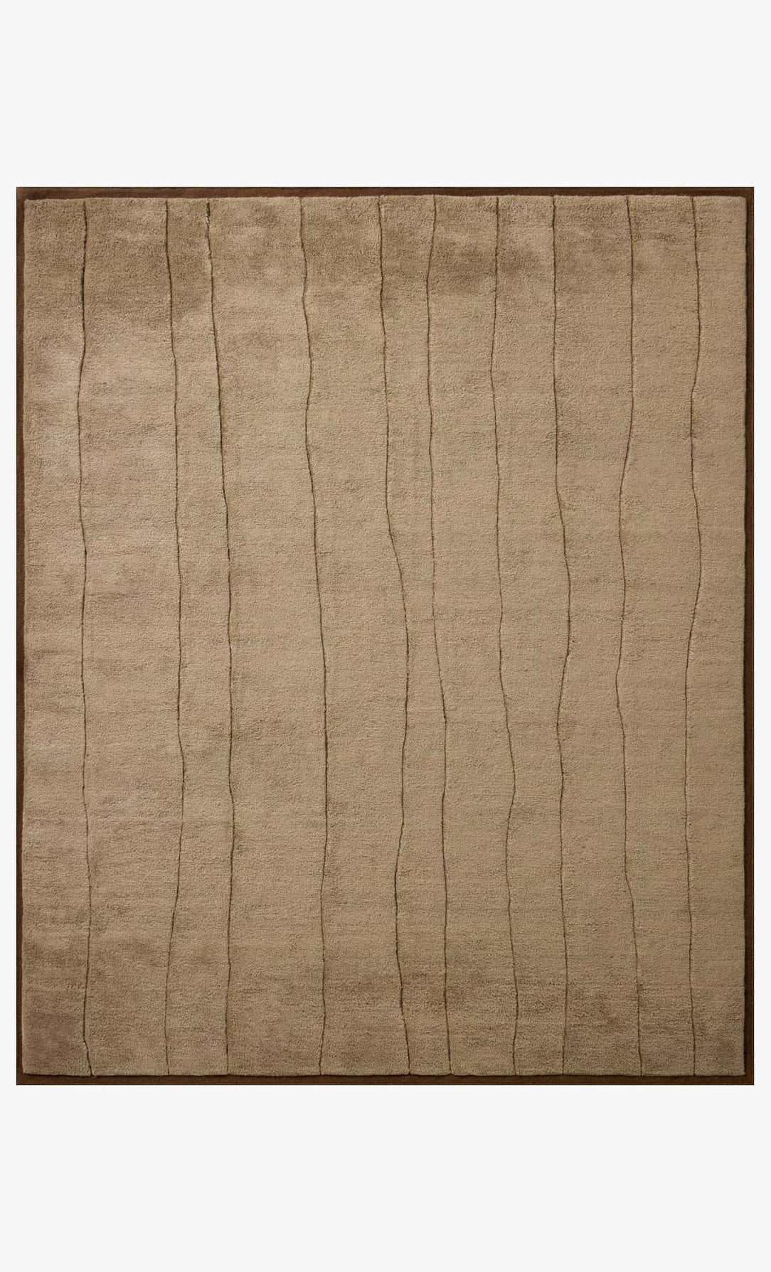Leanne Ford x Loloi Bracken Bark / Taupe Rug RUGS - wool Loloi
