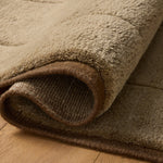 Leanne Ford x Loloi Bracken Bark / Taupe Rug RUGS - wool Loloi