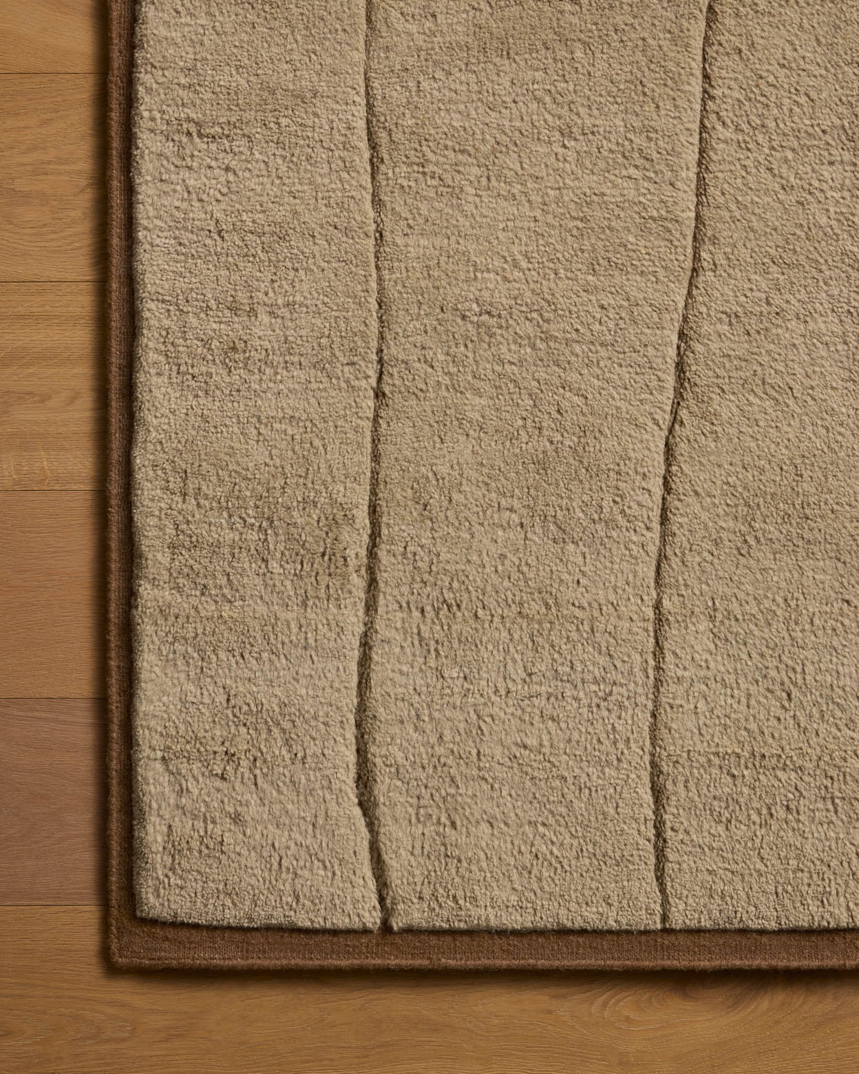 Leanne Ford x Loloi Bracken Bark / Taupe Rug RUGS - wool Loloi