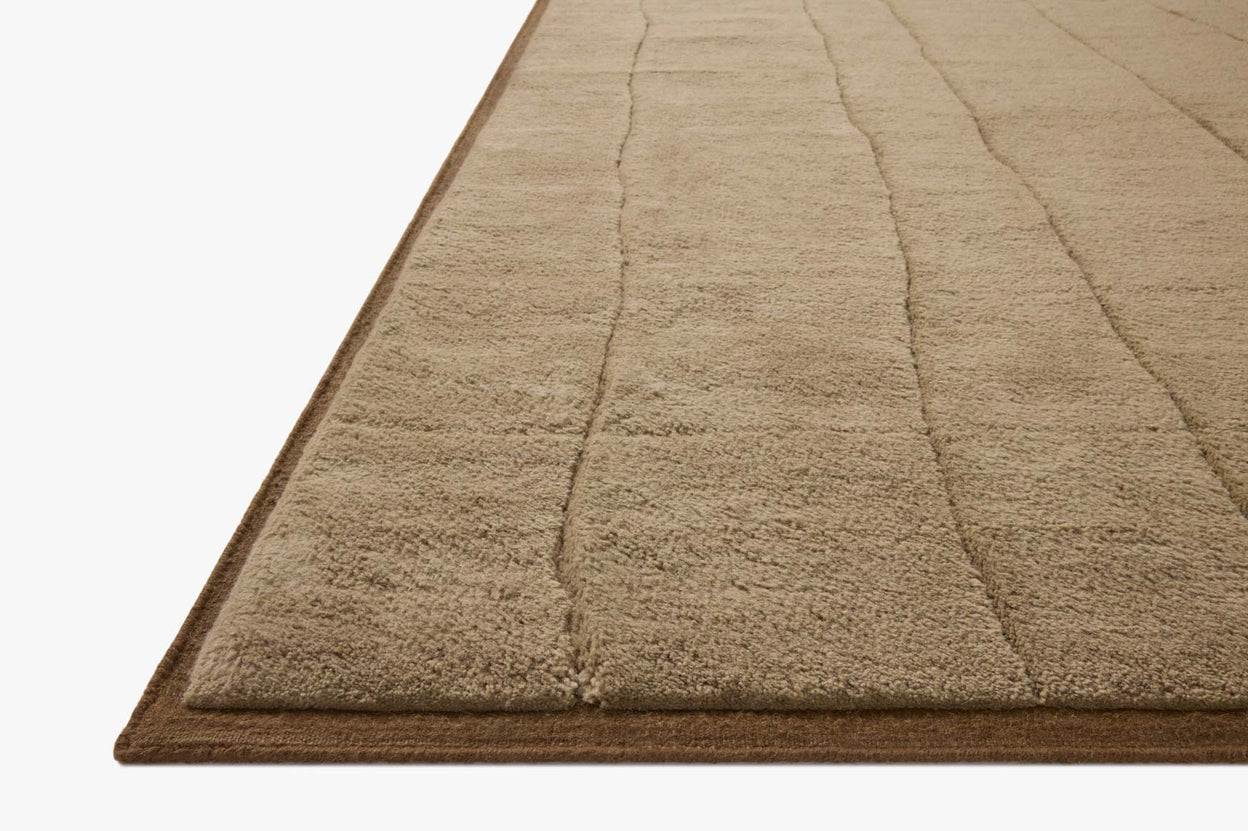 Leanne Ford x Loloi Bracken Bark / Taupe Rug RUGS - wool Loloi