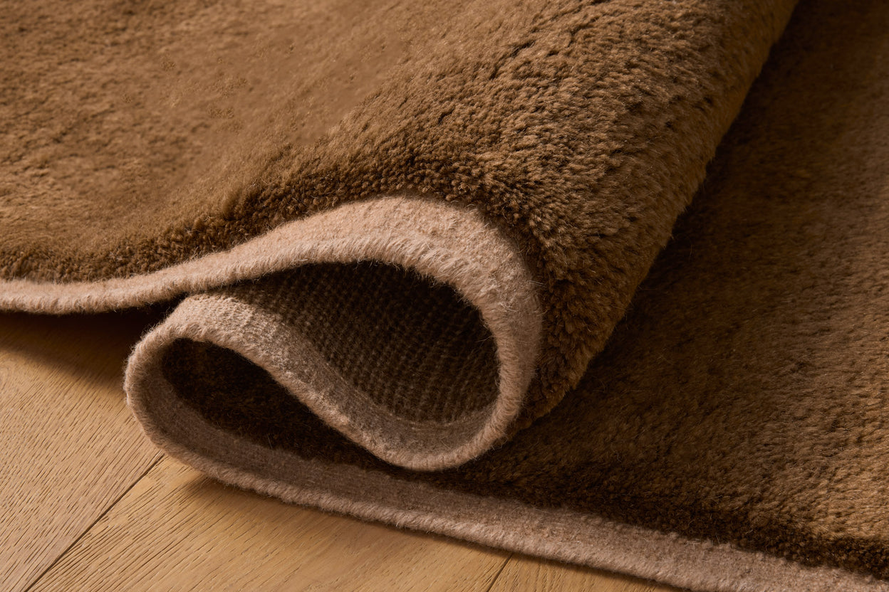 Leanne Ford x Loloi Bracken Rose / Mocha Rug RUGS - wool Loloi